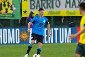 Reyna se quedó entre los suplentes en la caída de Belgrano ante Defensa y Justicia