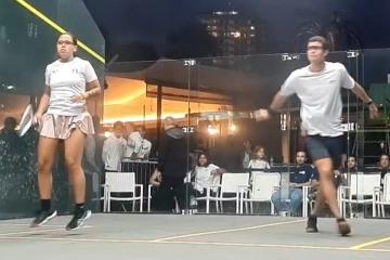 Perú se quedó con medalla de oro en dobles mixtos del Panamericano de Squash