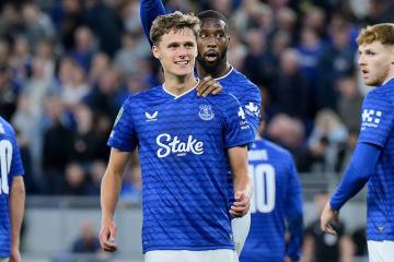 Everton hizo respetar la casa y clasificó en la Carabao Cup