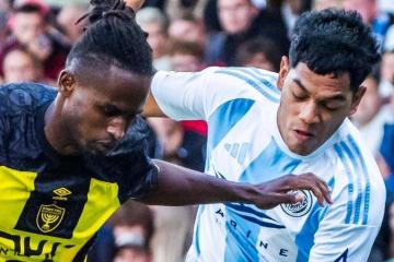 Grimaldo ingresó en triunfo del Riga