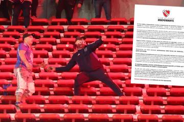 Independiente: "Desde el primer momento, el Club activó los protocolos de seguridad"