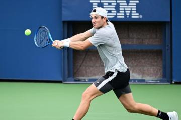 Jack Draper arrancó con éxito en el US Open
