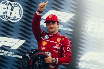 Leclerc se quedó con la 'pole position' del GP de Hungría