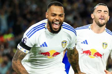 Leeds United venció por la mínima al Everton