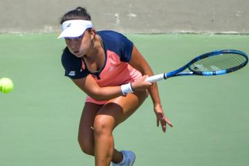 Lucciana Pérez también ganó en dobles y avanzó a ‘semis’ del W35 Chacabuco