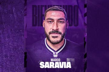 Marco Saravia es nuevo jugador de Defensor Sporting de Uruguay
