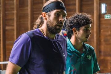 Alexander Merino junto alemán Negritu quedaron eliminado en dobles del Porto 2 Challenger