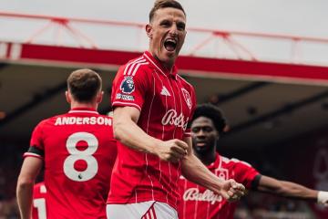 Nottingham Forest se impuso de local ante Brentford