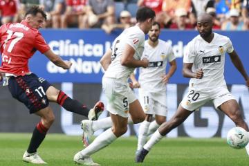 Osasuna se impuso por la mínima al Valencia