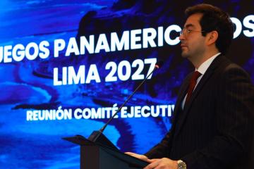 Presidente del COP y titular del IPD presentaron plan y logo de los Juegos Panamericanos y Parapanamericanos
