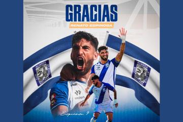 Alianza Atlético se despidió de Renato Espinosa