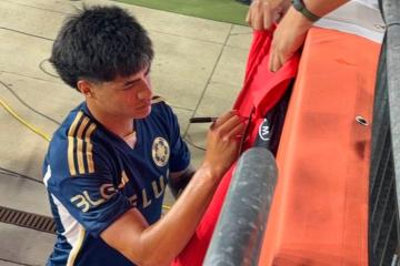 Kenji Cabrera debutó en Vancouver Whitecaps en empate ante Forge FC