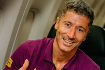 Lewandowski sería baja para el debut del Barcelona en La Liga ante Mallorca