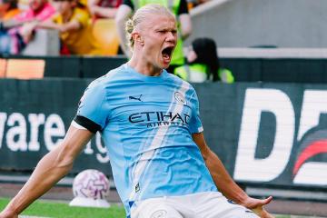 Manchester City debutó con goleada en la Premier League