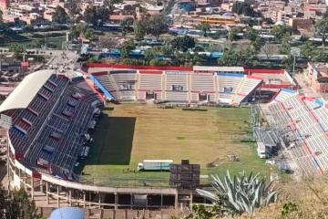 ¡Insólito! Así quedó la cancha del Heraclio Tapia tras festividades