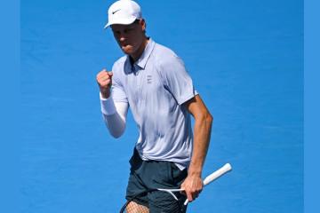 Sinner debutó con victoria en el Masters de Cincinnati