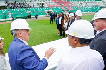 ¿Cambio de sede? Obras en el 'Tahuichi Aguilera' solo avanzan un 26% y pone en riesgo final de Copa Sudamericana