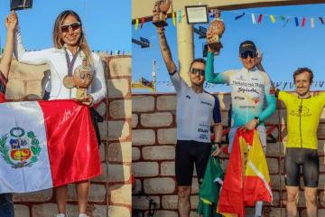 Peruana Hellen León ganó la categoría damas de la Génesis Inka MTB 2025