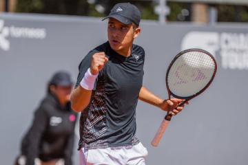 Gonzalo Bueno avanzó a cuartos de final en Challenger de Buenos Aires