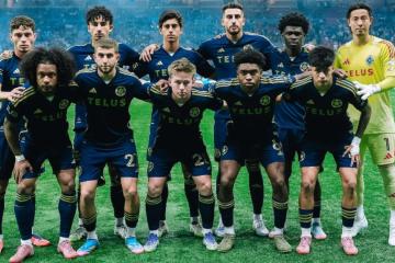 Kenji Cabrera jugó en empate de Vancouver Whitecaps