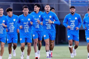 Ya piensa en Perú: Paraguay volvió a entrenar tras conseguir su clasificación