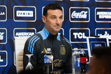 Scaloni: “Es muy difícil estar donde estamos, en una situación tan linda y positiva”