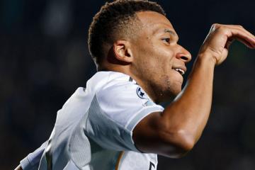 Real Madrid goleó por 5-0 al Kairat Almaty en la Champions League