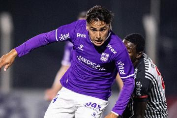 Saravia fue suplente en el empate de Defensor Sporting ante Miramar Misiones
