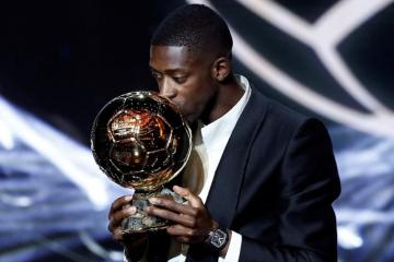 ¡Que pase el rey! Ousmane Dembélé se llevó el Balón de Oro 2025
