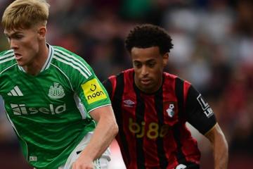 Bournemouth y Newcastle empataron sin goles