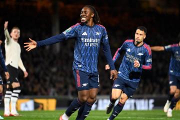 Arsenal sigue avanzando en la Copa de la Liga de Inglaterra