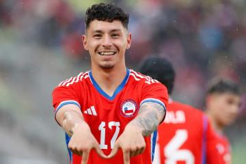 Chile sufrió la baja de Pérez para la última fecha de eliminatorias