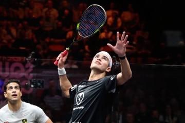 No se pudo: Diego Elías cayó en semifinales del London Squash Classic