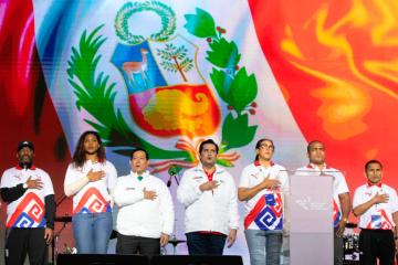(FOTOS) Se dio la inauguración de los Juegos Deportivos Nacionales IPD 2025 en el Estadio Nacional