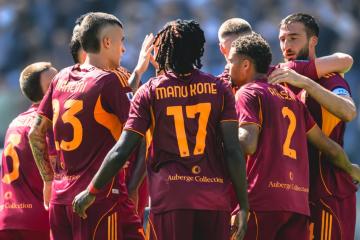 Roma se quedó con el clásico ante Lazio