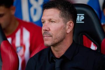 Simeone: "El equipo viene creciendo, mejorando"