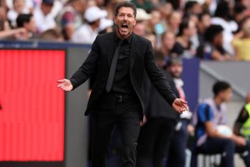 Simeone: "Nuestra gente se lleva una gran alegría"