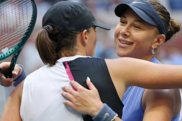 Anisimova eliminó a Swiatek en el US Open