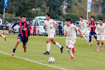 Universitario Sub 13 igualó sin goles ante Cerro Porteño en el Fiesta Conmebol Evolución