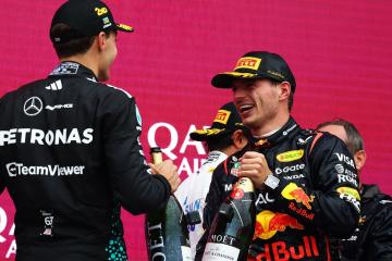 Verstappen se quedó con el primer lugar en el GP de Azerbaiyán