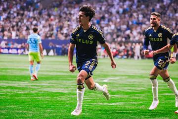 Whitecaps de Cabrera goleó a Philadelphia y aseguró clasificación a playoffs de la MLS