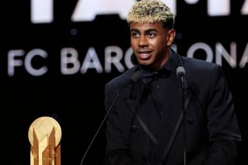 Lamine Yamal se pronunció tras Balón de Oro a Dembélé