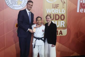 Brillith Gamarra logró medalla histórica para el Perú en el Grand Prix de Judo