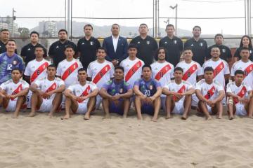 Selecciones peruanas Sub 20 y Absoluta participarán en la Liga Evolución de Fútbol Playa