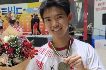 Kenny Ganaja conquistó el bronce en el Mundial Juvenil de Bochas estilo Zerbin U23