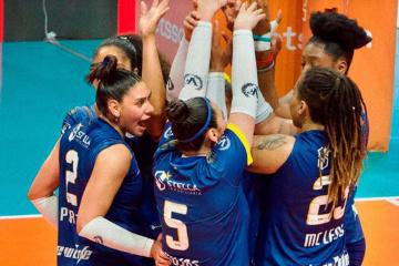 Atenea debutó con triunfo ante Circolo en la Liga Peruana de Vóley