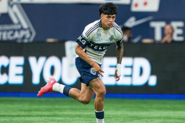 Kenji Cabrera ingresó en la derrota de Vancouver Whitecaps