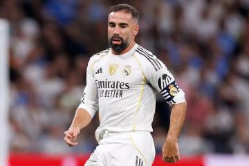 Carvajal fue operado y será baja por dos meses