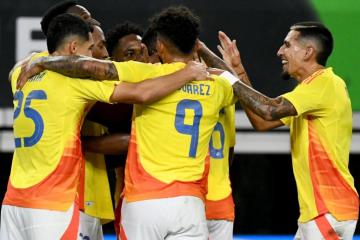 Colombia goleó por 4-0 a México en amistoso