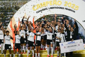 Corinthians se quedó con el título de la Libertadores Femenina